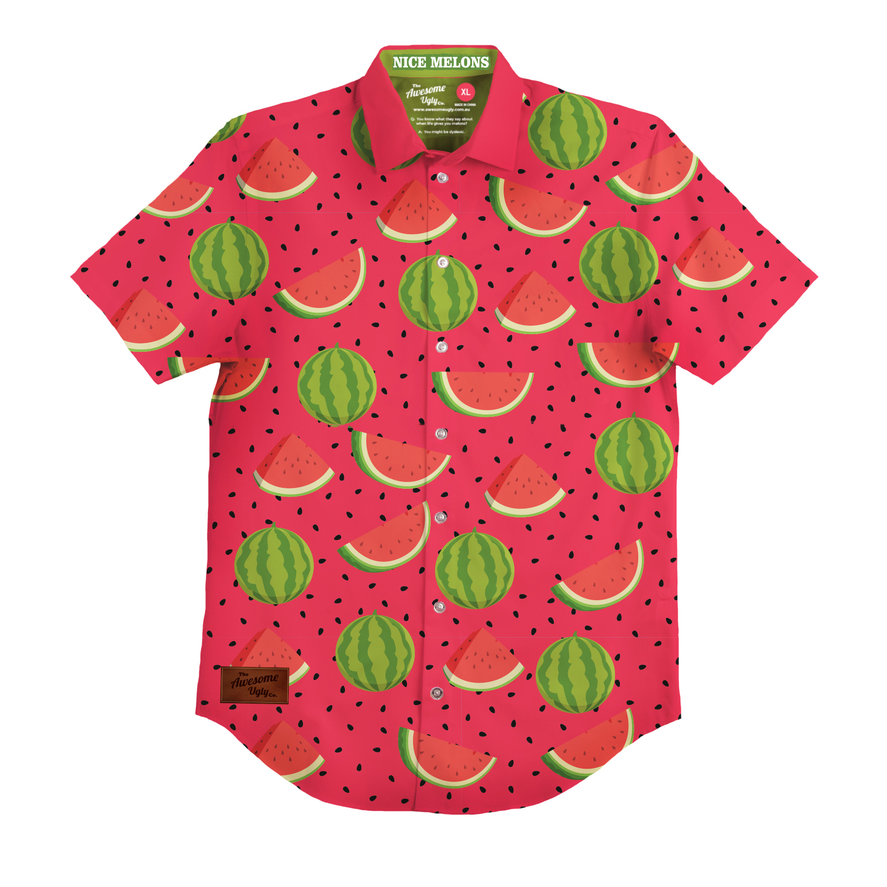 Buy Nice Melons BBQ Shirt Mens Awesome Ugly
